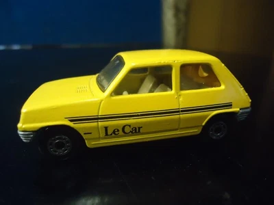 1978 Matchbox Superfast Renault 5 TL No 21 LE CAR Yellow Mint Displayed only - Image 1 of 4