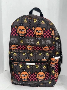 Five Nights at Freddys Backpack New Without Tags GAME OVER 17" - Picture 1 of 4