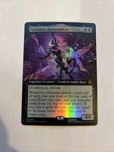 Gwenom Remorseless Extended Art Foil Karte #0256 MTG - Bild 1 von 10
