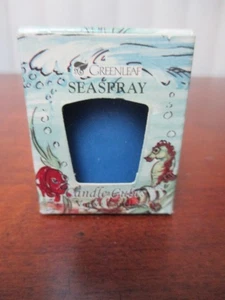 NEW~ Vintage Greenleaf Votive Candle Cube Seaspray Nuovo con scatola, HTF!! - Foto 1 di 1