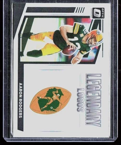 2021 Donruss Optic #LL-8 Aaron Rodgers Legendary Logos - Picture 1 of 2