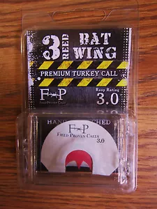 FIELD PROVEN DUCK & GOOSE CALLS BAT WING 3 REED TURKEY CALL NEW !!! - Picture 1 of 1
