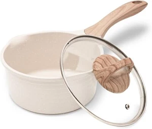 2.5 Quart Sauce Pan with Lid, Non Stick Small Pot, PFOA/PFOS Free - Picture 1 of 7