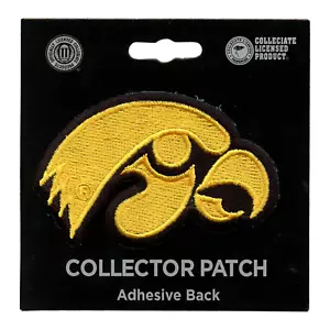 Iowa Hawkeyes primäres gestanztes Logo zum Aufbügeln bestickter Aufnäher (ALT) Medium - Bild 1 von 2