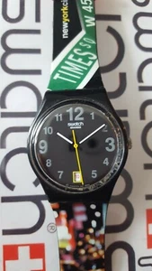 Swatch Sing Of Times GZ409 2004 Standard Gents 34mm Times Square NYC - Picture 1 of 4