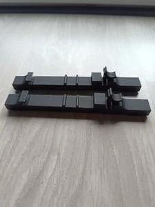 Tandberg TCD 300/310/320/330/340/420/440 Cassette Deck Feet Pieds x2 - Foto 1 di 2