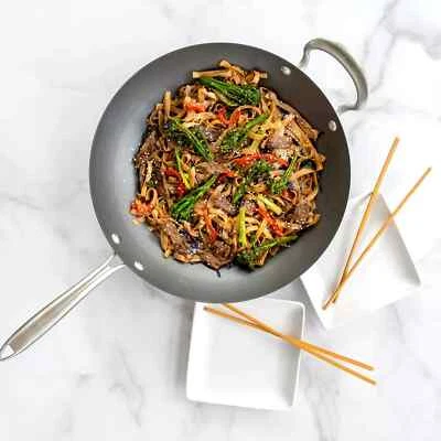 Nordic Ware 14" Ceramic Nonstick Spun Wok - Image 1 of 4