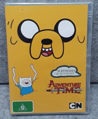 NEW: ADVENTURE TIME TV Series 16 EPISODES DVD R4 PAL Free Fast Post - Image 1 of 2