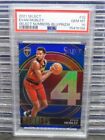 2021-22 Select Evan Mobley Select Numbers Blue Prizm Rookie RC #32 PSA 10
