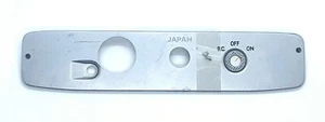 Genuine Minolta SRT Chrome Base Plate for All SRT Models w Power Switch & Screws - Picture 1 of 2