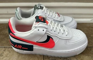 Nike Air Force 1 Shadow Mismatch mehrfarbig Damengröße 7 SALE PROBE - Bild 1 von 10