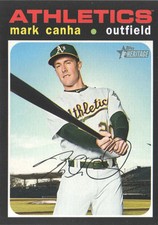 2020 Topps Heritage Baseball #60 Mark Canha