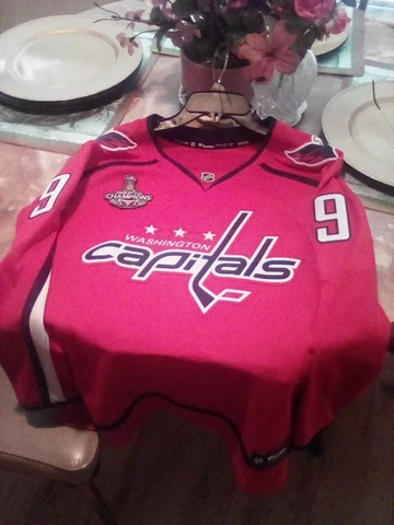 Nick Backstrom Washington Capitals 2018 Stanley Cup jersey FANATICS Cover