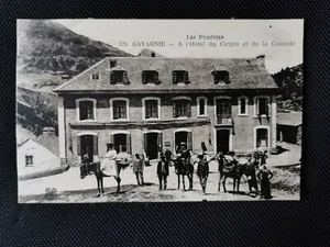 CPA 65 GAVARNIE - A l'Hôtel du Cirque et de la Cascade - Imagen 1 de 2