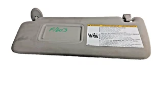 14-24 2016 4Runner Left Gray Cloth Sun Visor 7432035A91B1 Stain W/mirror & Light - Foto 1 di 7