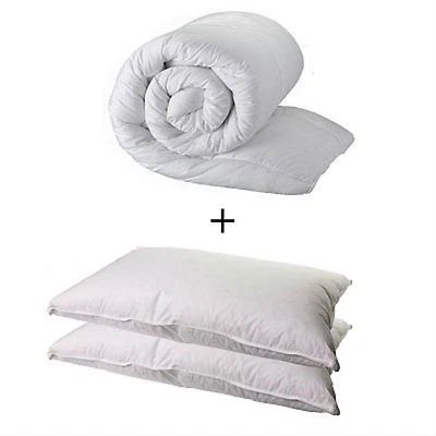 DREAMWISE DOUBLE DUVET QUILT AND 2 PILLOWS DOUBLE 10.5 TOG QUALITY QUILT AND 2 PILLOWS