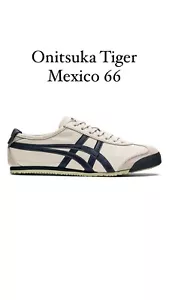Onitsuka Tiger MEXICO 66 Authentic Japan ASICS Shoes BIRCH PEACOAT 1183C102.200 - Picture 1 of 16