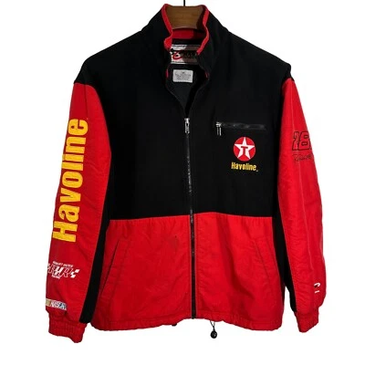 CHASE HAVOLINE Robert Yates Racing Ricky Rudd 28 NASCAR Medium Jacket *FLAW* - Image 1 of 4