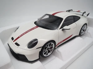 NOREV 187306 Porsche 911 GT3 "2021" (bianco/rosso) 1:18 IMBALLO ORIGINALE!! - Foto 1 di 15