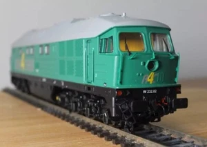 Brawa 0310 Spur HO Rail4Chem BR 232 "Ludmilla" Diesellok in grün - Bild 1 von 15
