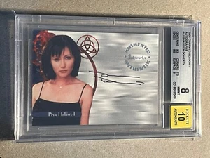 Shannen Doherty 2000 Inkworks Charmed Season 1 #A1 Autograph BGS 8 Auto 10 - Picture 1 of 3