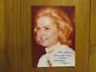 Martha  Hyer(Died In 2014)("Some Came Running/Sabrina")Signed  5 X 7 Color Photo