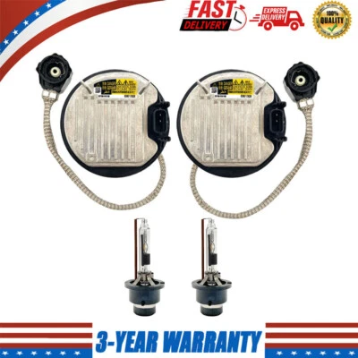 2x Nuevo para Toyota Avalon 2011-2016 Lastre de xenón y módulo de control de bombilla D4S Foto 1 de 2