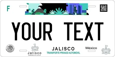 Jalisco 2020  Mexico License Plate Personalized Car Auto Bike Motorcycle Tag - Image 1 of 4