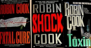 3 Robin Cook Medical Thrillers PB Fatal Cure Shock Toxin - Picture 1 of 9