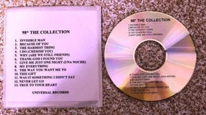98 Degrees ~The Collection Promo Promotional Advance CD 2002 Universal - Picture 1 of 1