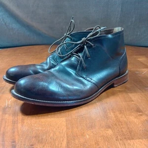 J Shoes Monarch Chukka Boots Mens Sz 10 Brown Lace Up Classy Preppy - Picture 1 of 15