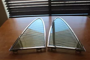 1965-67 Porsche Rear Quarter Window Tinted Glass Set Coupe 911/912 - Picture 1 of 4