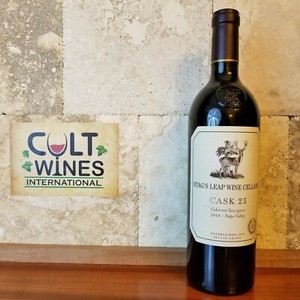 JD 97 pts! 2014 Stag's Leap "Cask 23" Cabernet Sauvignon wine, Napa Valley