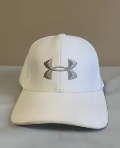 Under Armour Womens White Logo Hat Adjustable Cap - Picture 1 of 12