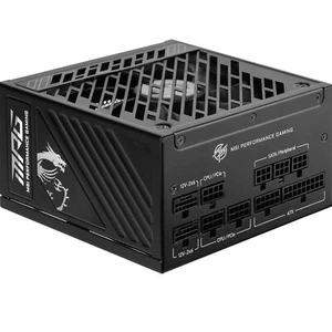 MSI 1000W ATX 3.1 PSU Full Modular 80 Plus Gold Certified ATX MPG A1000GS PCIE5 - Picture 1 of 7
