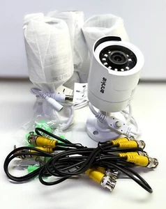 4X ANNKE 1080P 2MP Outdoor Bullet CCTV AHD/TVI/CVI/CVBS Night Vision - Picture 1 of 3