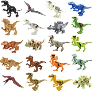 Jurassic World mini Dinosaur figures Building Blocks, 20 dinosaurs, toysvill - Picture 1 of 4