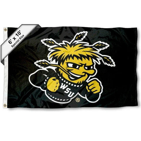 Wichita State 6 ft x 10 ft Large Flag Cover