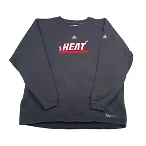 Adidas MIAMI HEAT 5XLT Tall NBA Fusion Basketball Sweatshirt 2009 Wade Lebron - Picture 1 of 9
