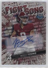 2022-23 Bowman's Best University Fight Song Auto 21/99 Bryce Young #FS-1