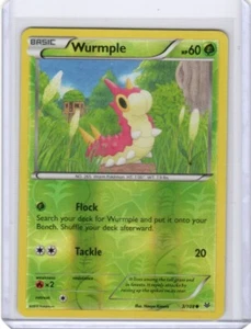 Pokémon TCG - Wurmple - 3/108 - Reverse Holo - XY: Roaring Skies - 705 - Bild 1 von 2