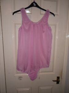  ADULT BABYS~MAIDS~SISSY~UNISEX GORGEOUS CHIFFON ALL-IN-ONE BODY~TEDDY 