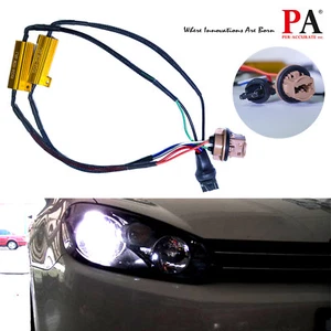 2x T20 7443 LED Load Resistor Adapter Fix Canbus Error Message Warning Canceller - Bild 1 von 3