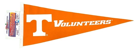 Tennessee Volunteers Wool Pennant by Collegiate Pacific-12x30-NWT Cover