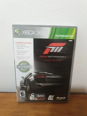 Forza Motorsport 3 Ultimate Collection Platinum Hits - Xbox 360 Tested CIB - Image 1 of 4