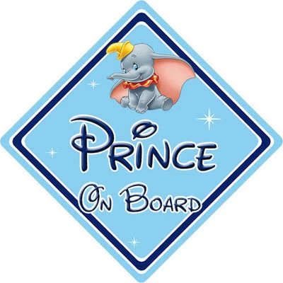 CAR SIGNS DIRECT Baby an Bord Autoschild - Disney Dumbo