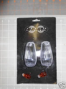 SUZUKI GSX-R600 CLEAR TURN SIGNAL LENS SET NEW 1 QUANTITY OEM FREE SHIPPING - Picture 1 of 1