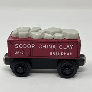 Thomas & seine Freunde Holzeisenbahn roter Sodor China Tonwagen, 2001 - Bild 1 von 6