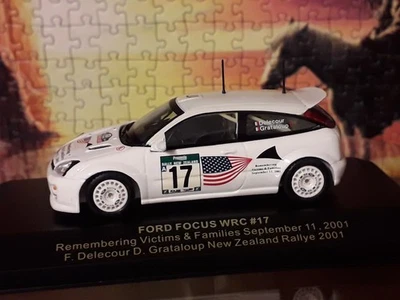 ixo ram034 ford focus wrc rally new zeland 2001 F.DELECOUR 1:43 - Immagine 1 di 4