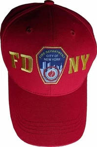 Cappello da baseball da uomo FDNY con licenza ufficiale cappellini antincendio dipartimento di New York City - Foto 1 di 8